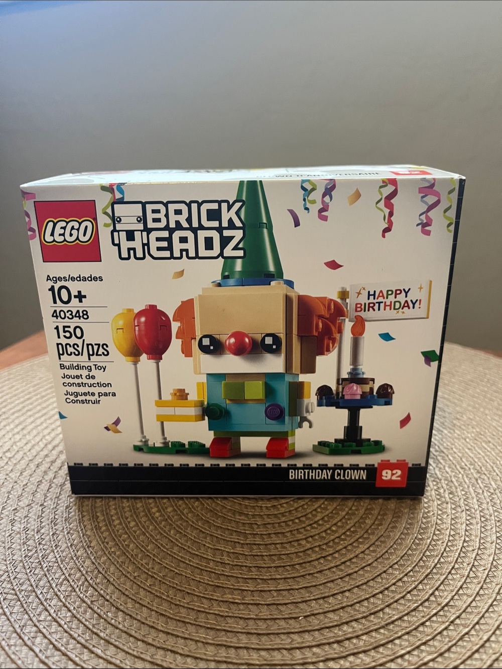 LEGO BrickHeadz Birthday Clown New Sealed